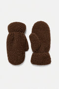 JA200 Chestnut Teddy Mittens
