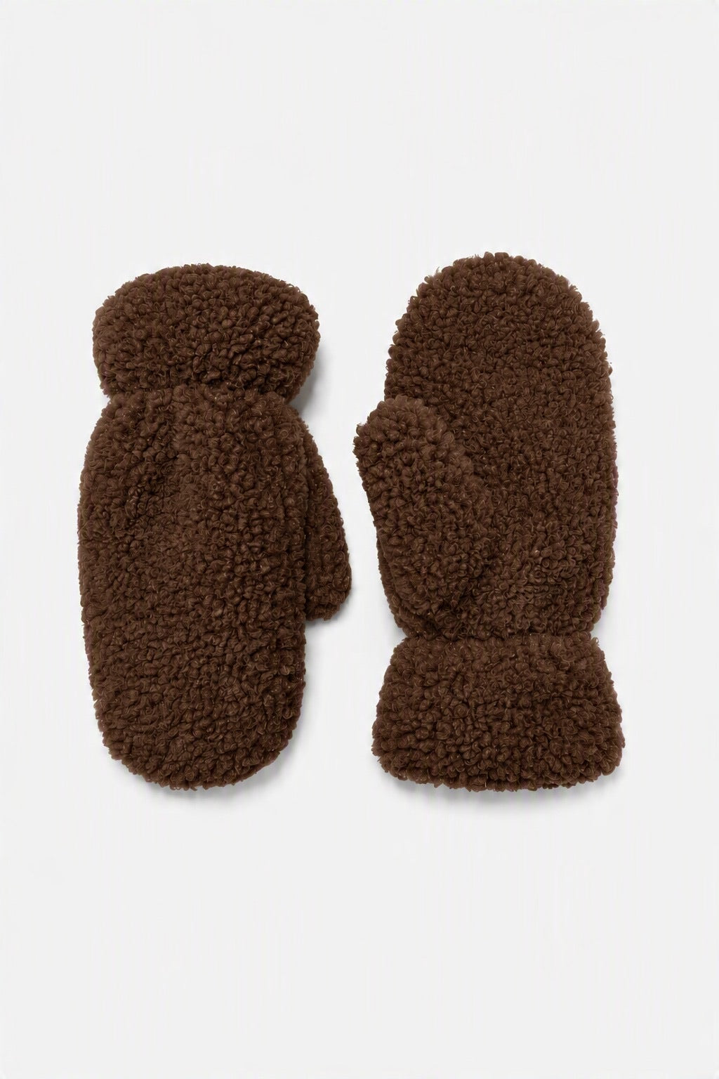 JA200 Chestnut Teddy Mittens