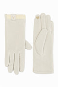 JA264 Cream Patch Detail Gloves