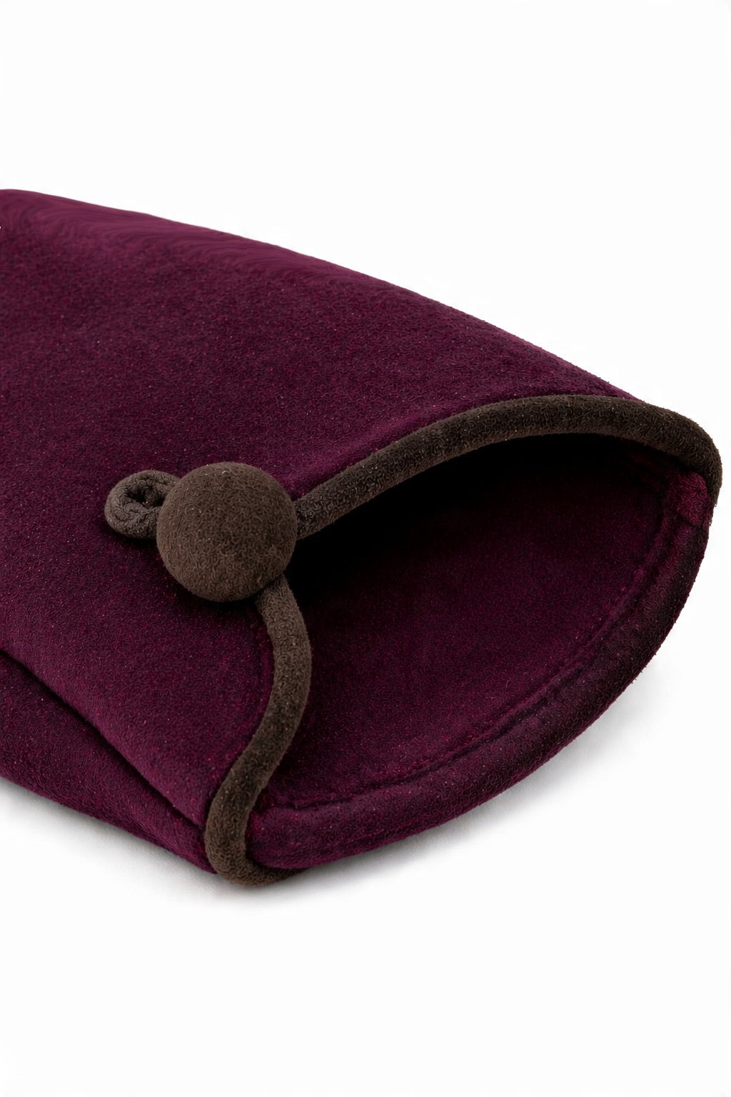 JA210 Wine Button Cuff Gloves