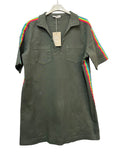 VC68262KHA Cotton Polo Dress Khaki