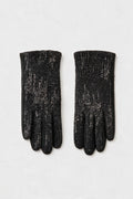JA178 Black Gunmetal Lurex Gloves