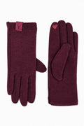 JA268 Wine Patch Detail Gloves