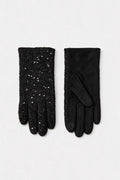 JA396 Black Sequin Gloves