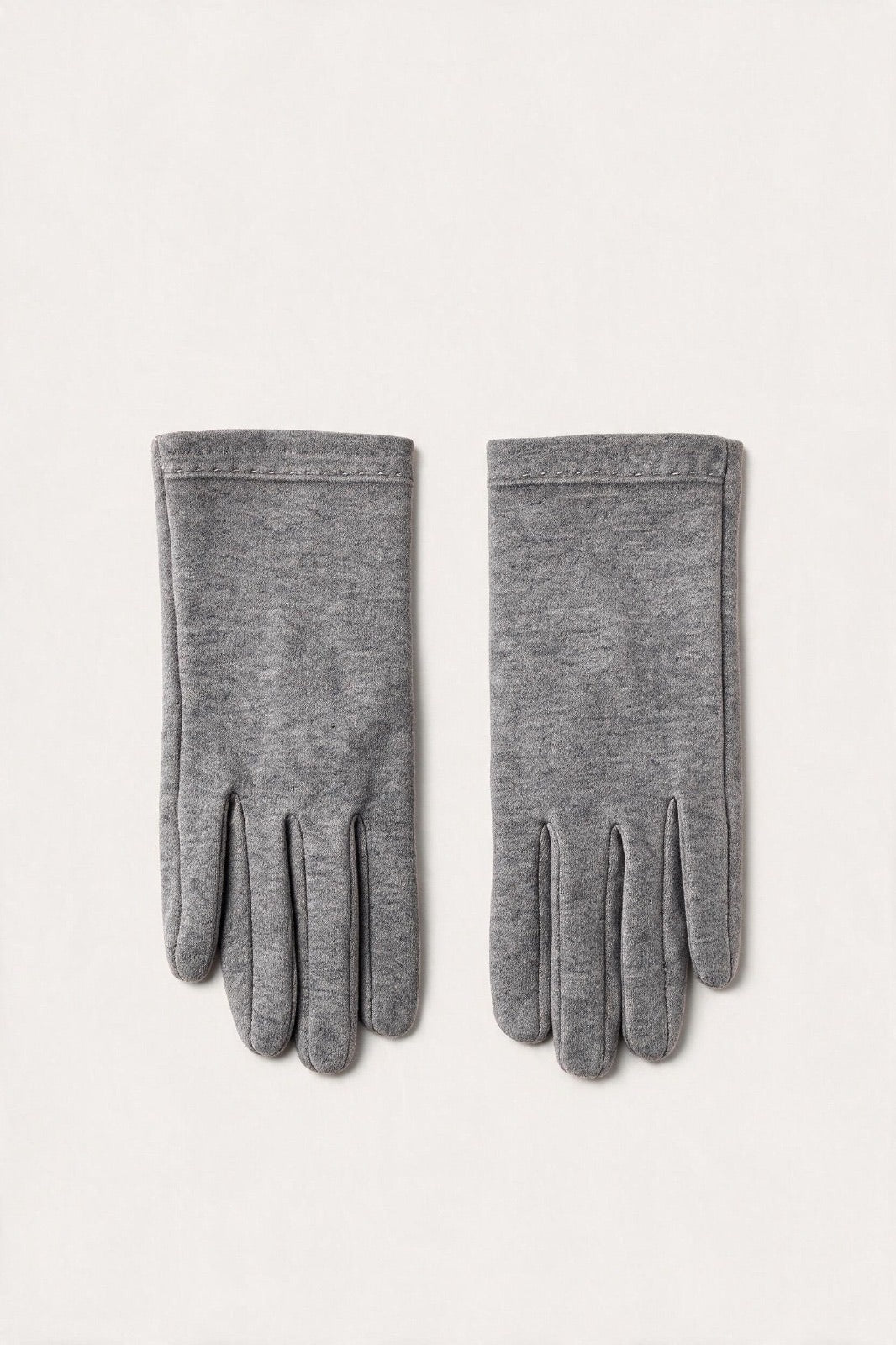 JA358 Grey Stretch Jersey Gloves
