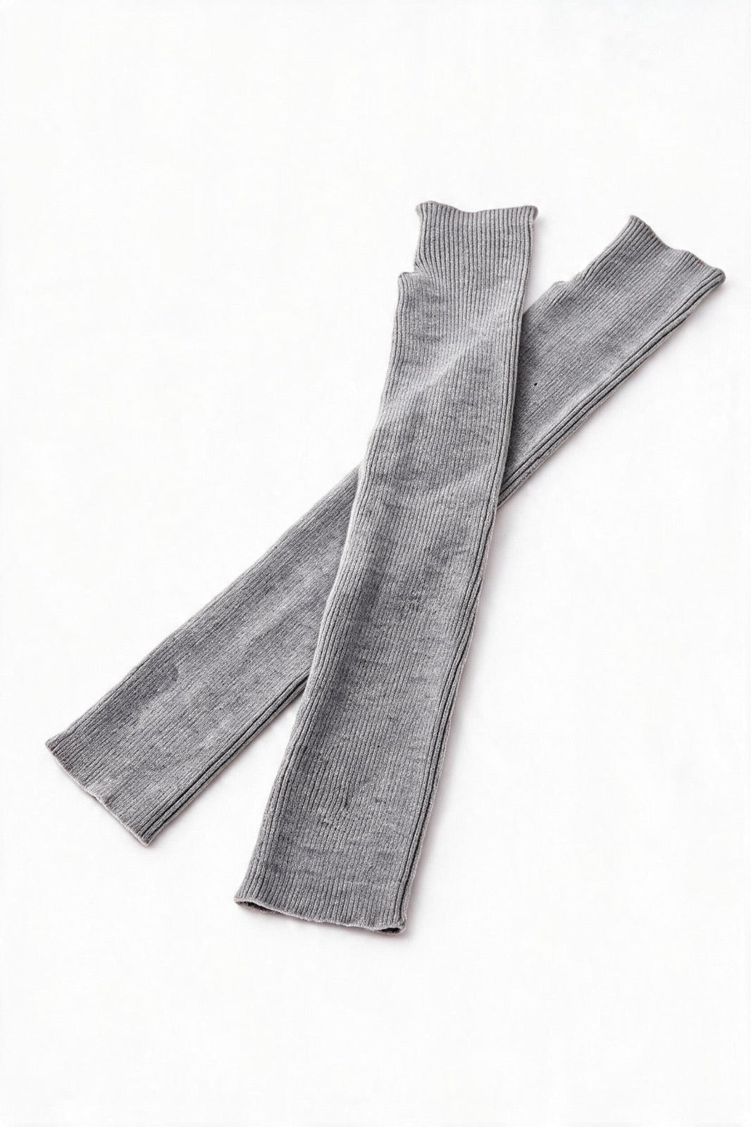 JA353 Grey Thumbhole Arm Warmers