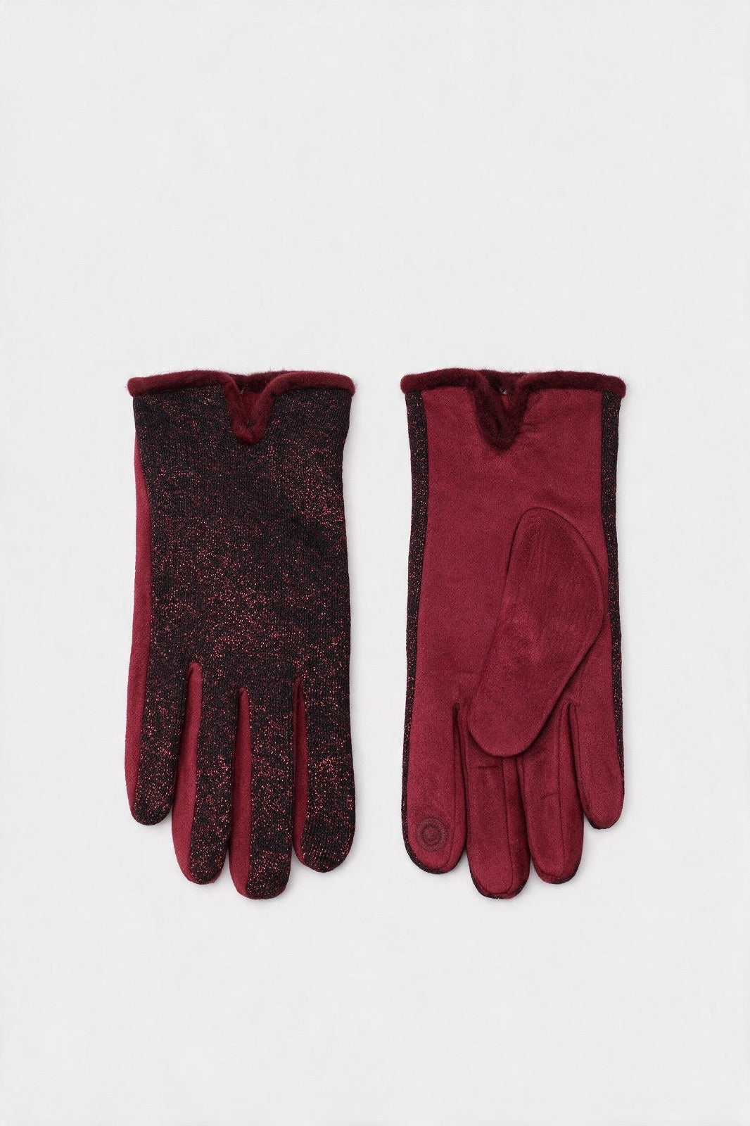 JA278 Red Metallic Gloves
