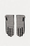 JA404 Black Gingham Gloves
