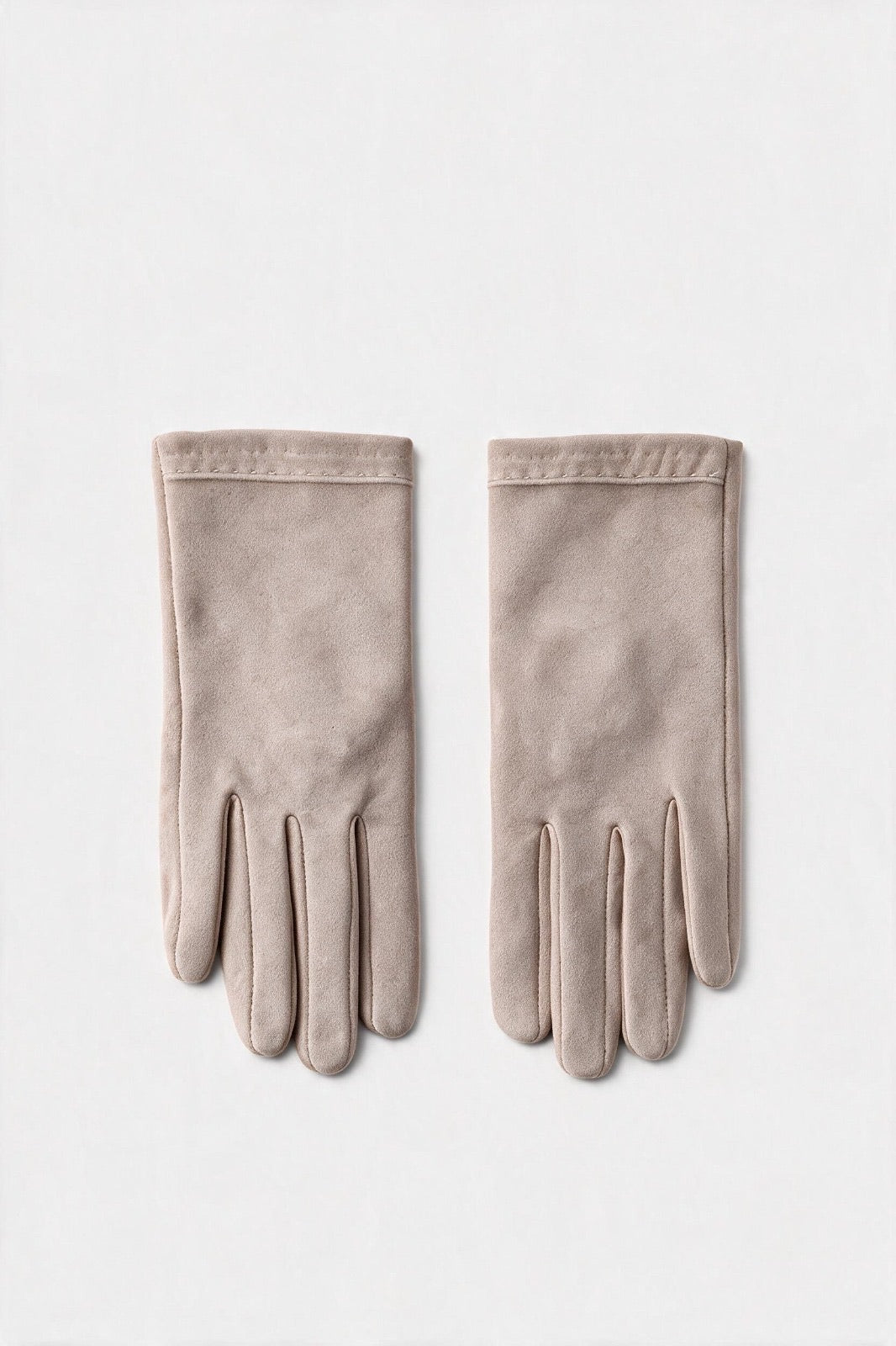 JA357 Beige Stretch Jersey Gloves
