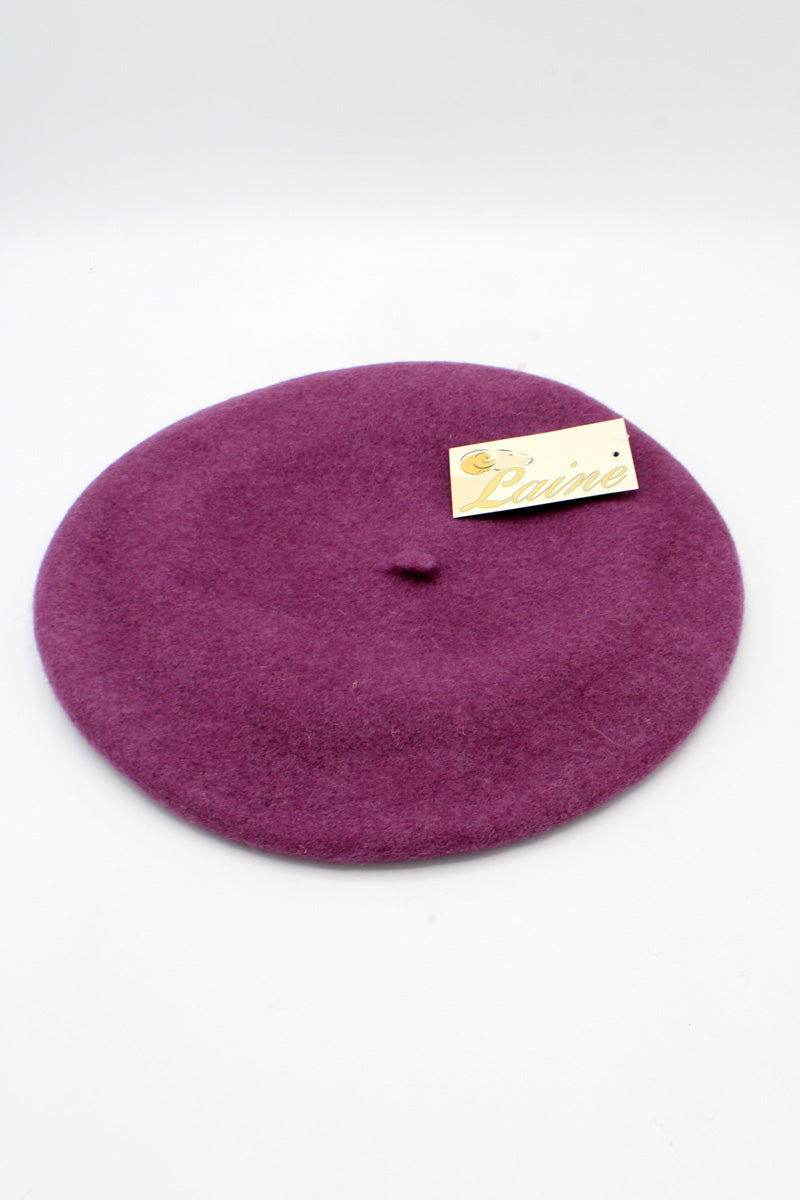 HO5020 Classic Wool Beret - Mauve