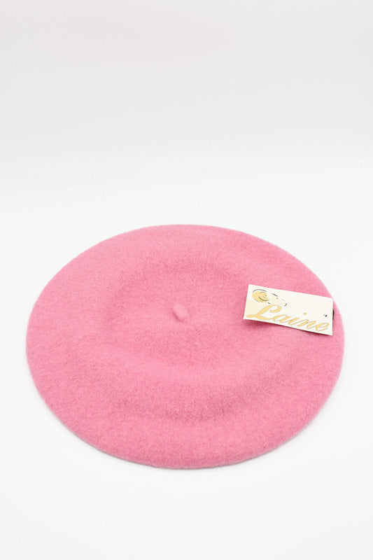 HO5020 Classic Wool Beret - Pink 4
