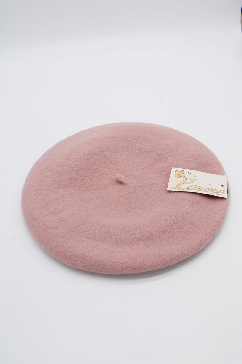HO5020 Classic Wool Beret - Pink 5