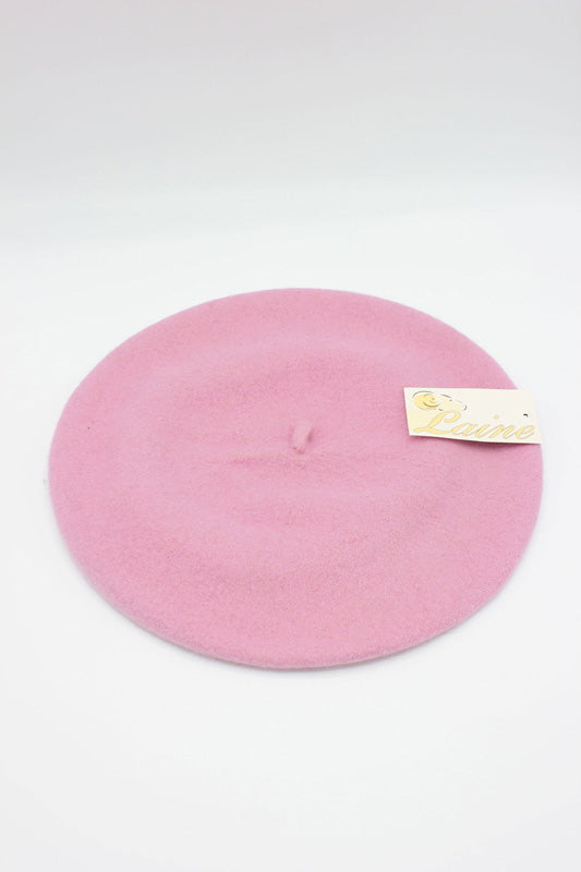 HO5020 Classic Wool Beret - Pink 6