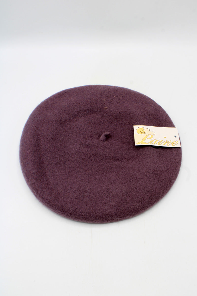 HO5020 Classic Wool Beret - Raspberry