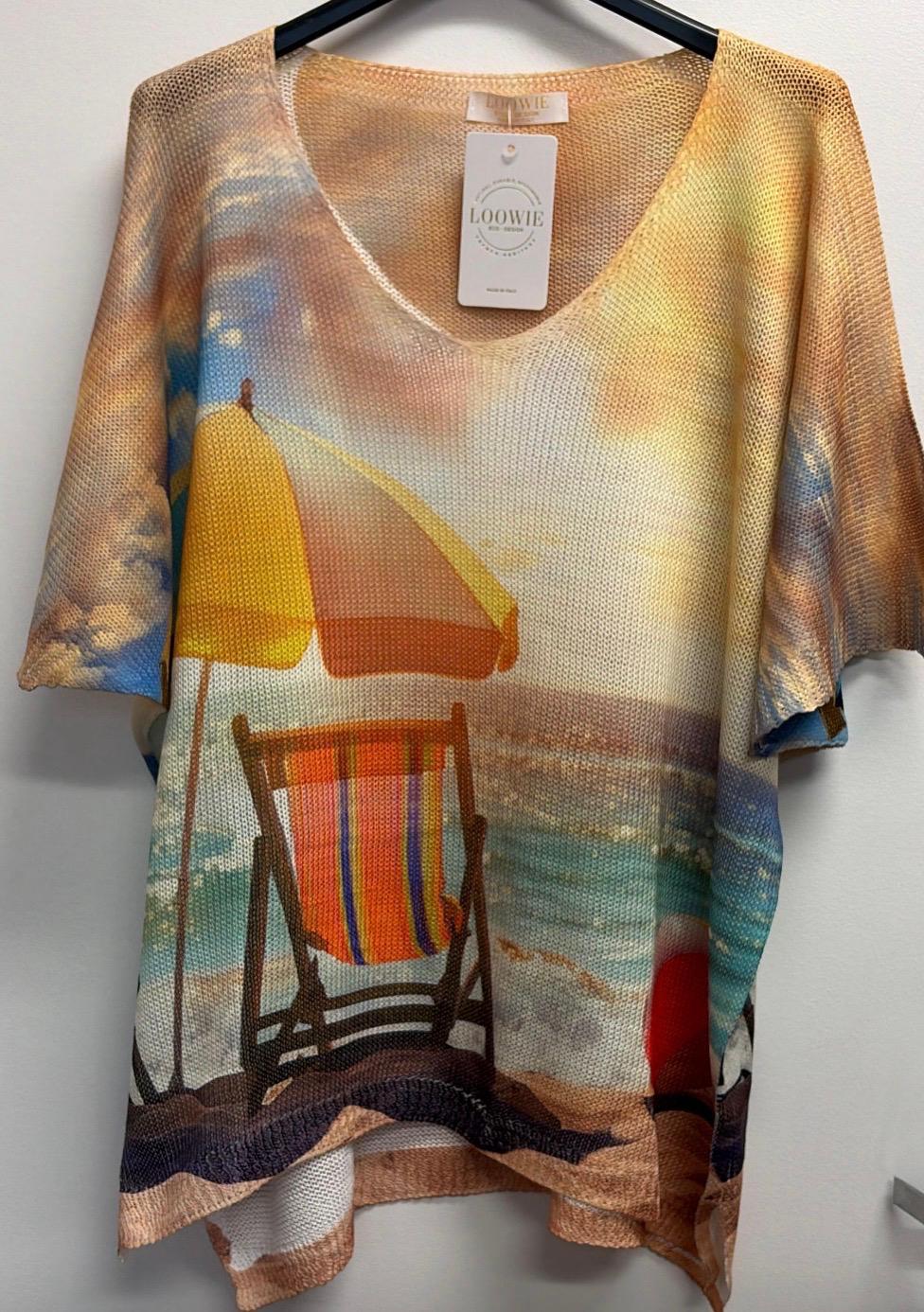 VIBCS Beach Sunset Sweater