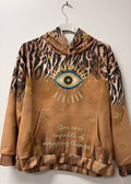 VIEAH Eye Amazing Things Hoodie Beige