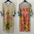 VIFLR Florida Lobster Lurex Dress
