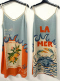 VILMC La Mer Crab Lurex Dress