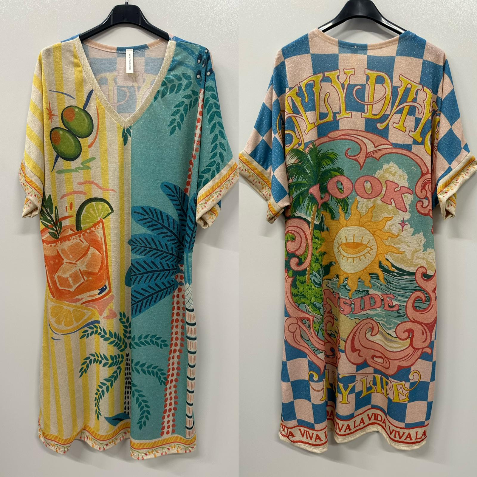 VISDY Salty Days Lurex Dress
