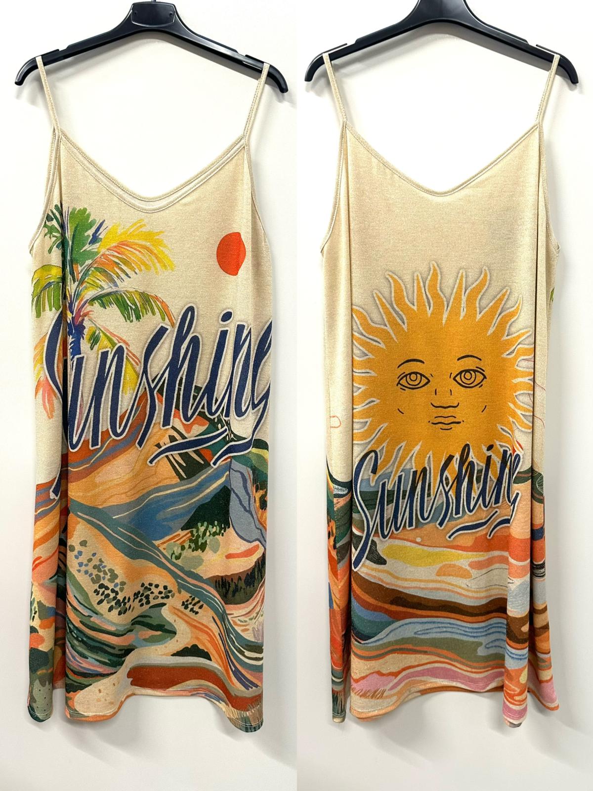 VISUN Sunshine Lurex Dress
