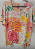 VITCV Blush Citrus Vibes Knit Sweater