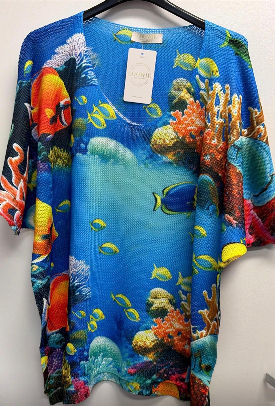 VITRF Tropical Fish Reef Sweater