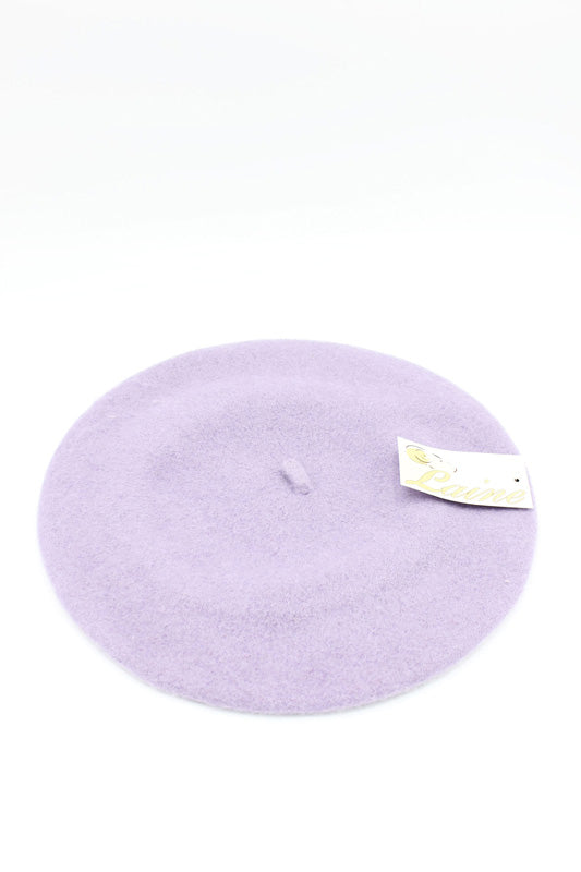 HO5020 Classic Wool Beret - Violet 3