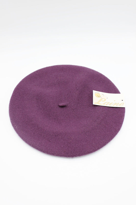 HO5020 Classic Wool Beret - Violet 5