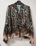 ZOJ03 Lightweight Leopard Print Tencel Jacket