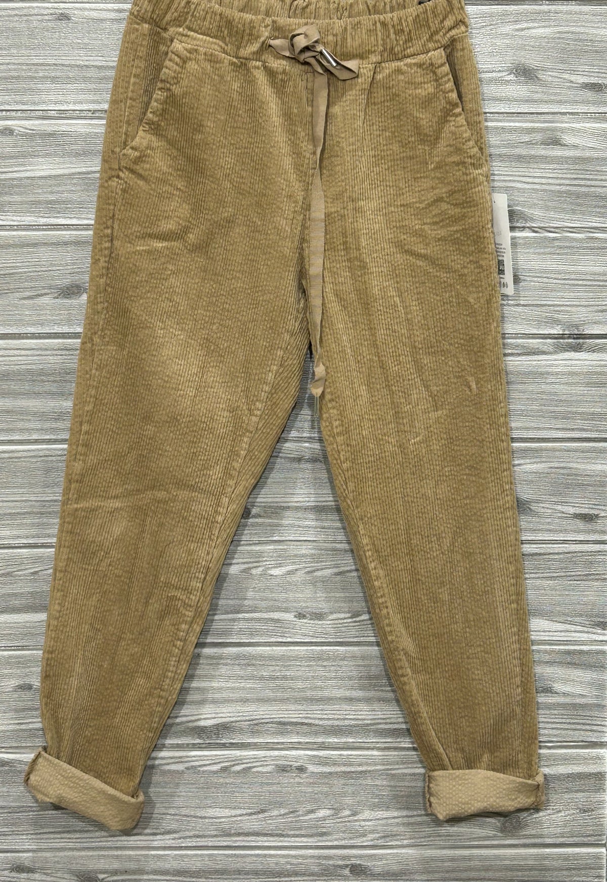 ZO10 Camel Corduroy Jogger Pants