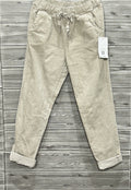 ZO9 Beige Corduroy Jogger Pants