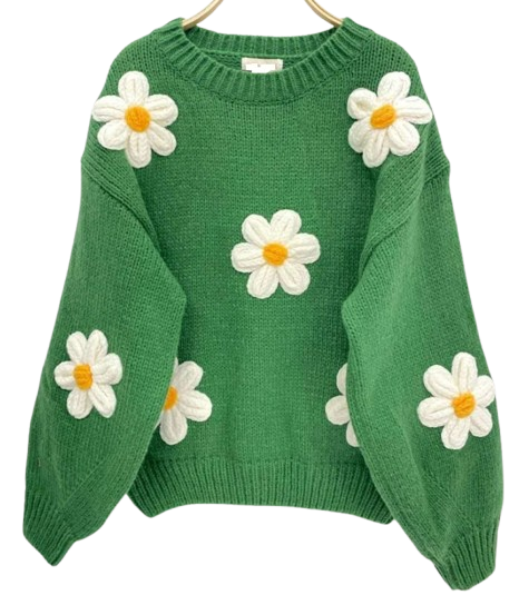 L86 Green Garden Daisy Sweater Pack with 2 Sizes