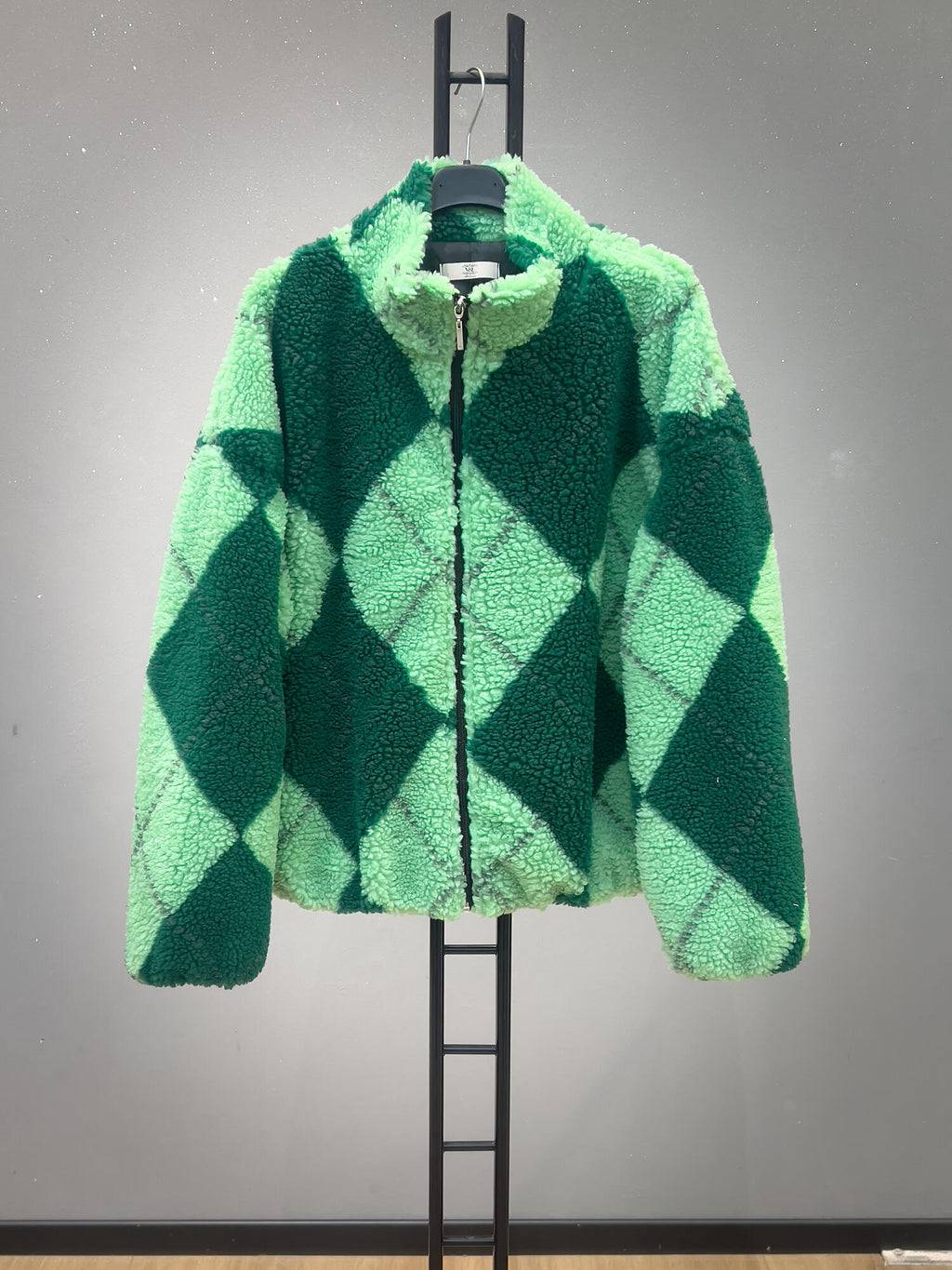 VLBM2 Green Diamond Bomber Jacket