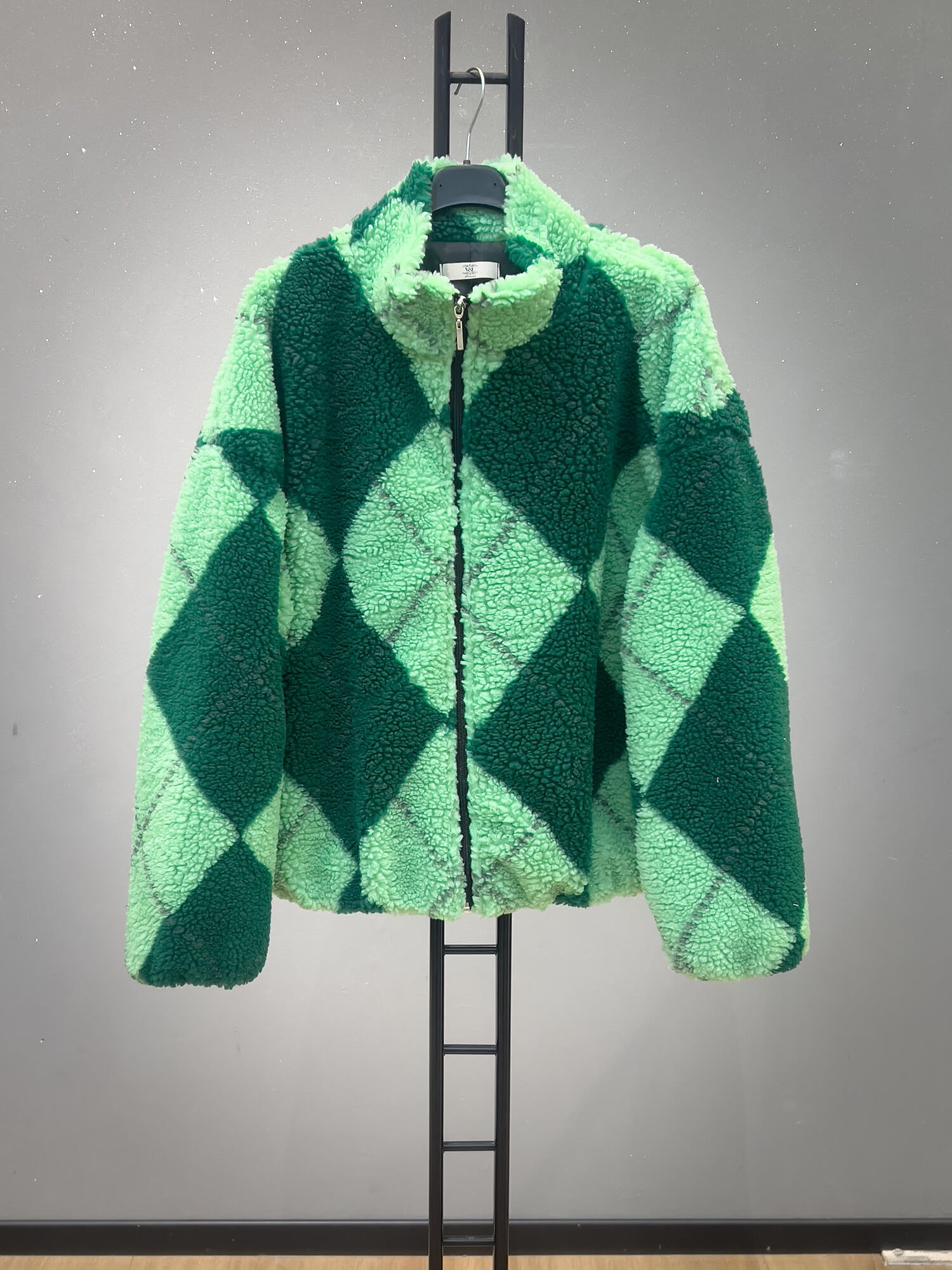 VLBM2 Green Diamond Bomber Jacket