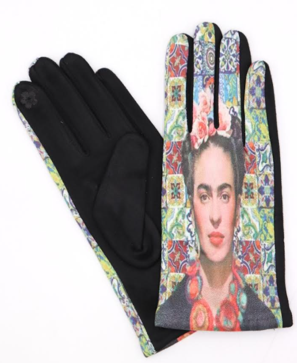 FR2 One Size Multicolor Frida Touch Screen Gloves LOOWIE