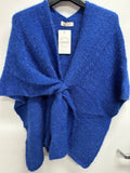 22257 Italian Knit Royal Cozy Warm Poncho w/ Loop LOOWIE