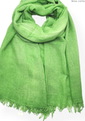 012 Italian Soft Lime Bamboo Spring Scarf LOOWIE