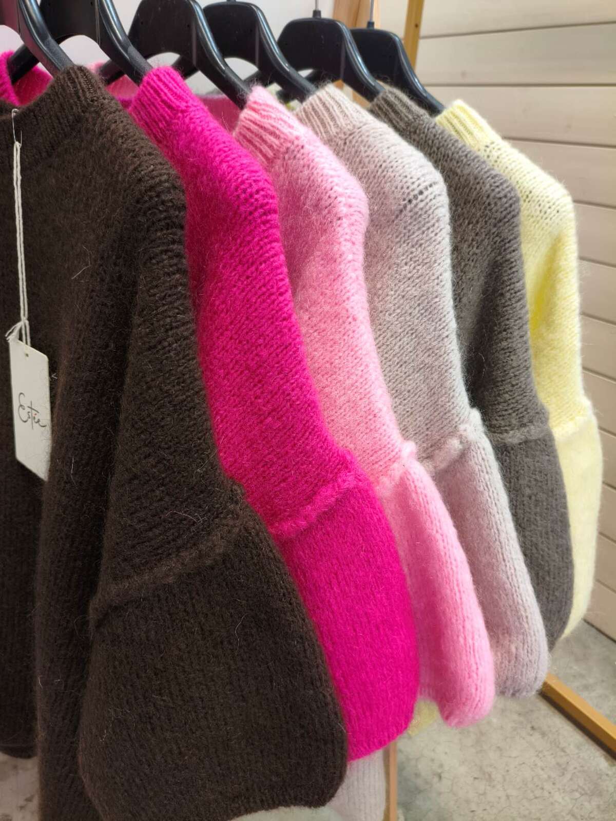 ESTMS3 Beige Mohair Sweater