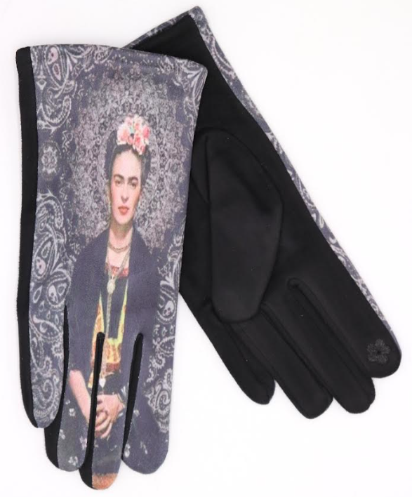 FR5 One Size Gray Frida Touch Screen Gloves LOOWIE