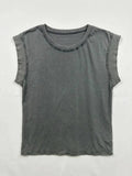 MYWCTTTP Washed Cotton Tank Top Taupe