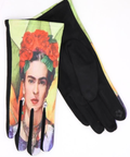 FR4 One Size Green Frida Touch Screen Gloves LOOWIE