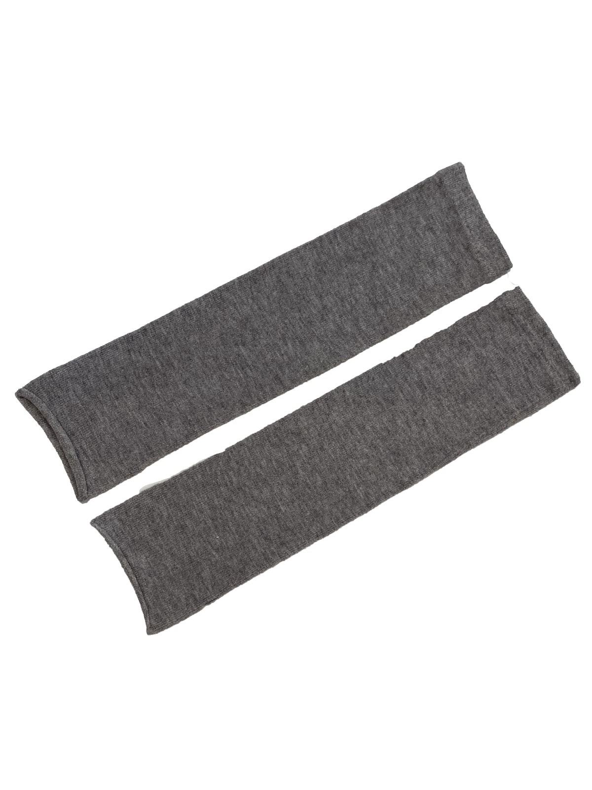 JA326 Grey Knit Arm Warmers