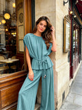VLSPSAQ Modern Spring Summer Set Aqua