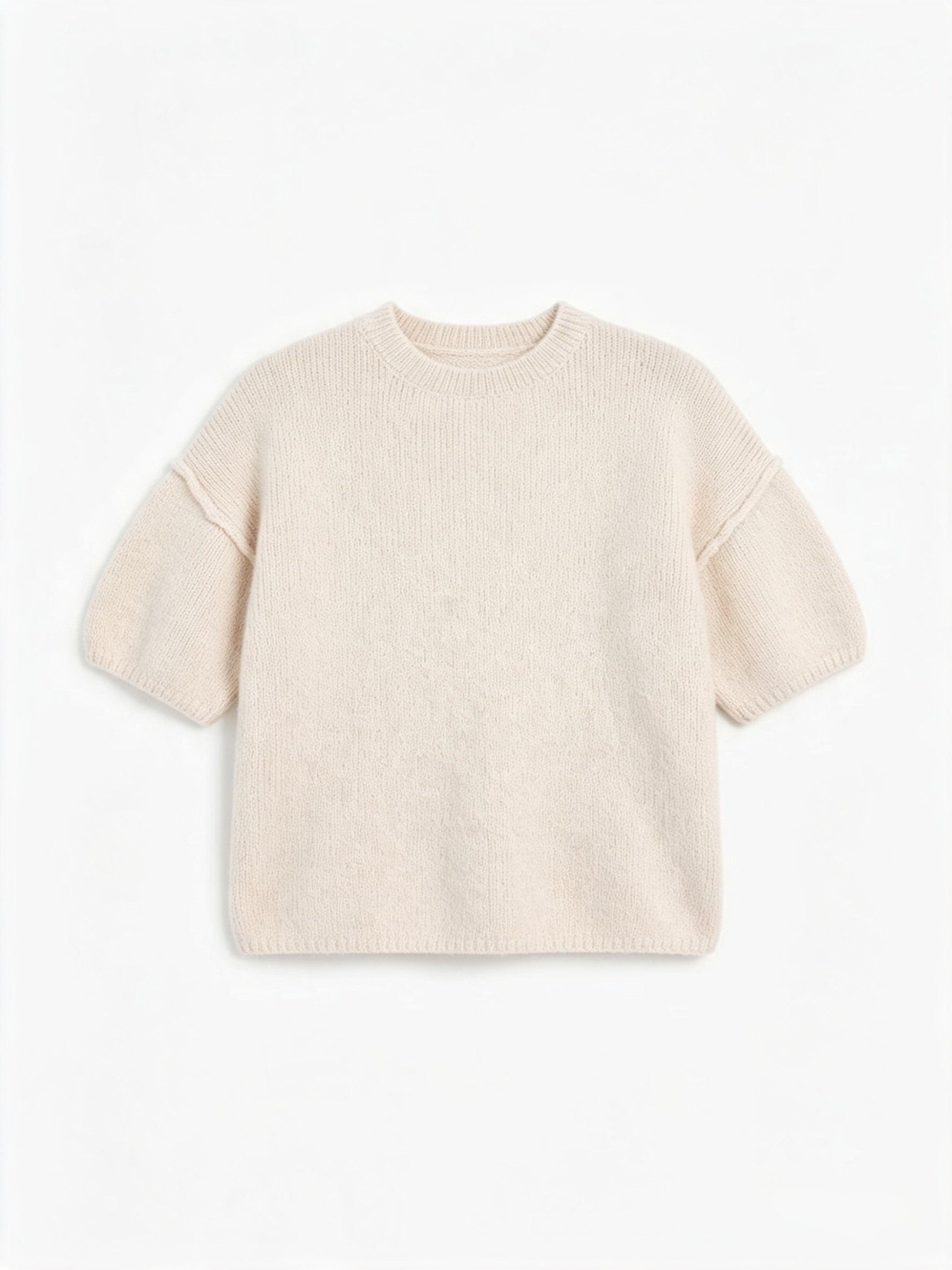 ESTMS3 Beige Mohair Sweater
