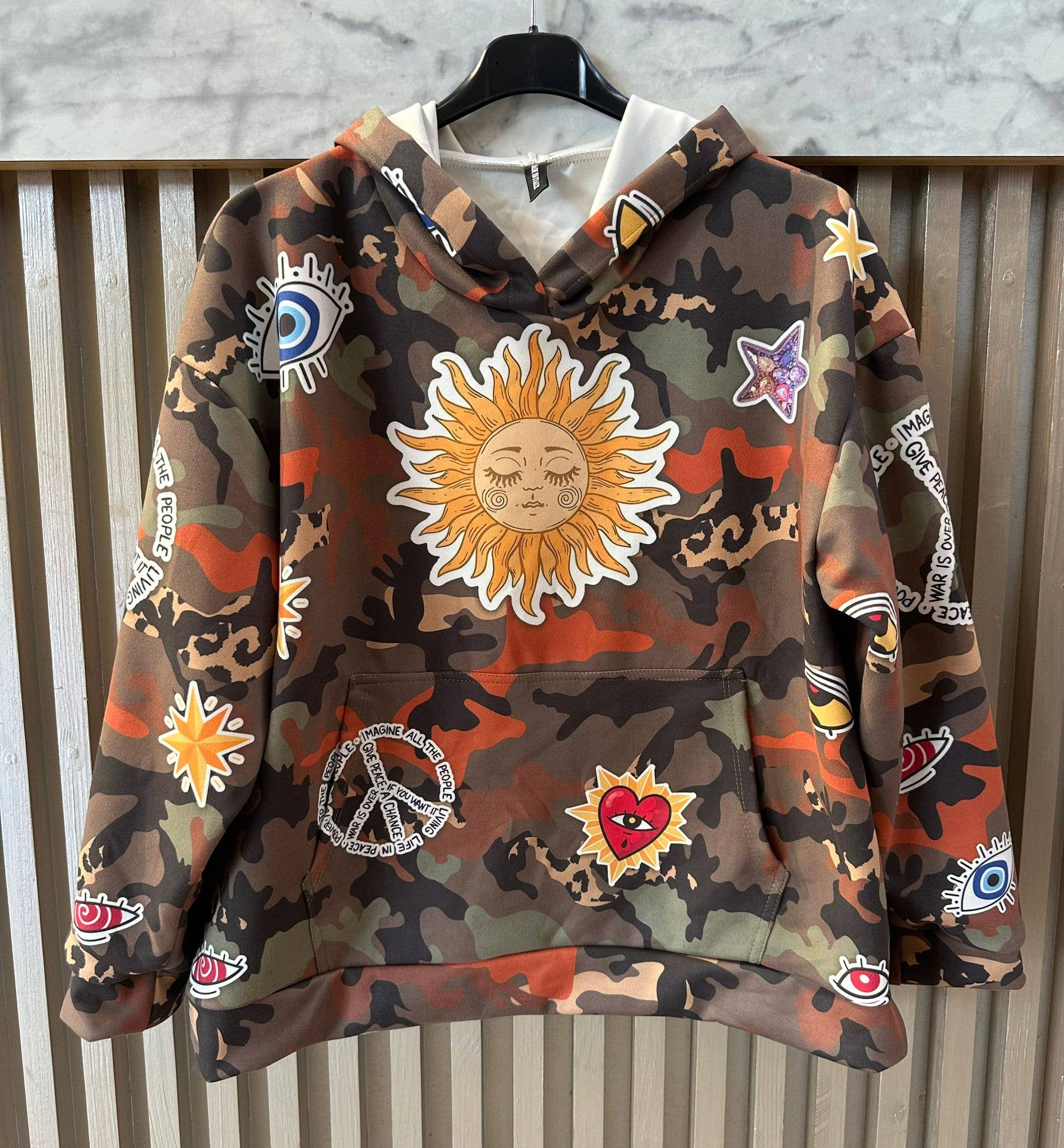 VISPSCC Cosmic Camo Statement Hoodie LOOWIE