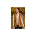 VIJABR Italian Brown One Size Plush Vest w/2 Pockets LOOWIE