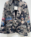 LBLA80 One Size Italian DISCO CAMO Print Blazer