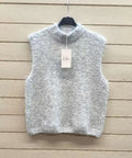 ESTAV3 Gray Alpaca Vest