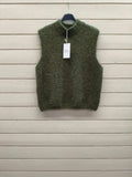 ESTAV6 Khaki Alpaca Vest
