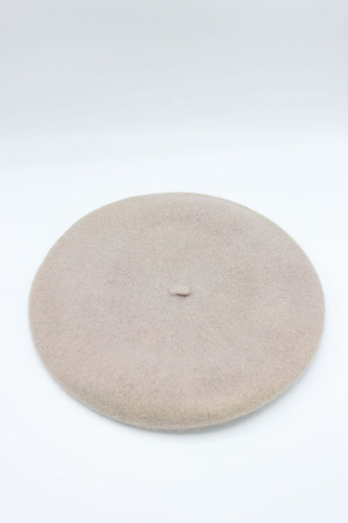 HO5020 Classic Wool Beret - Beige 1